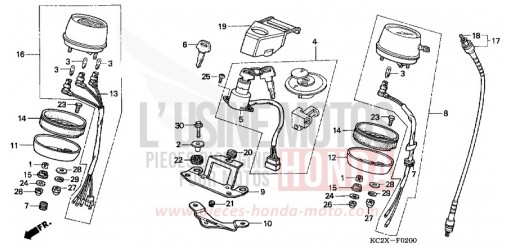 METER CM125CX de 1999