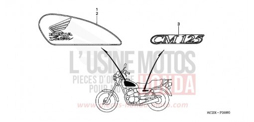 STRISCIA CM125CX di 1999