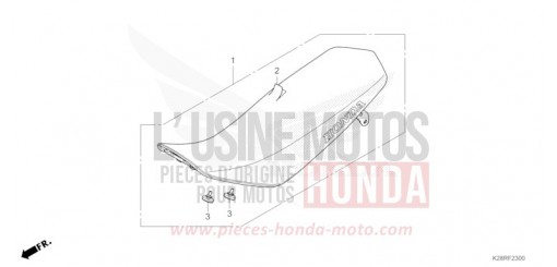 SELLA CRF125FBS di 2025