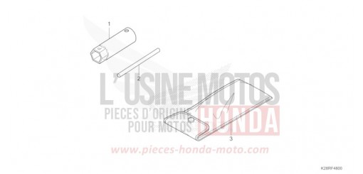 TOOL CRF125FBS de 2025