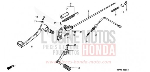 PEDALE CLR125W di 1998
