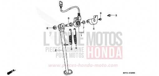 STAND CLR125W de 1998