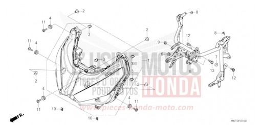 HEADLIGHT ADV750M de 2021