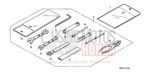TOOLS NSR125R1 de 2001