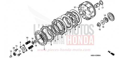 CLUTCH NSR125RY de 2000