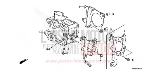 CYLINDER WW125D de 2013
