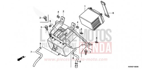 BATTERY WW125EX2A de 2010