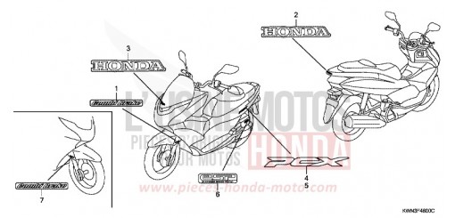 MARK WW125EX2A de 2010