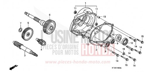 TRANSMISSION PES125A de 2010