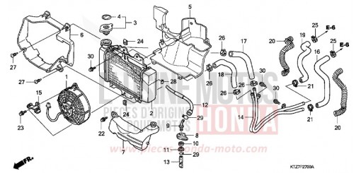 RADIATORE PES125R8 di 2008