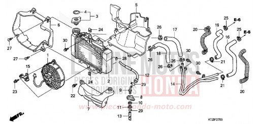 RADIATORE PES125RA di 2010