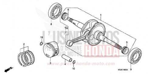 CRANKSHAFT/PISTON FES1253 de 2003