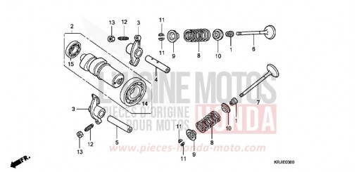 CAMSHAFT/VALVE FES1254 de 2004