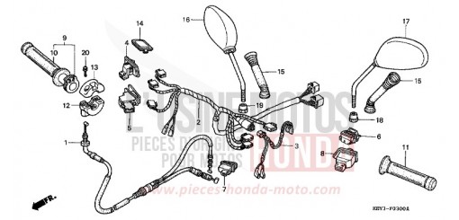 SWITCH/CABLE FES125W de 1998
