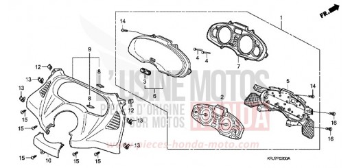 SPEEDOMETER FES125B de 2011