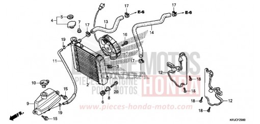 RADIATOR FES125C de 2012