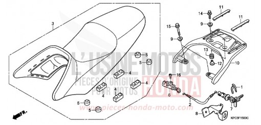 SEAT/CARRIER XL125V8 de 2008