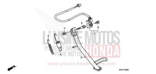 STAND XL125VA de 2010