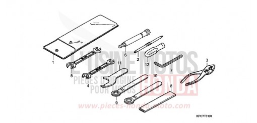 TOOLS XL125VA de 2010