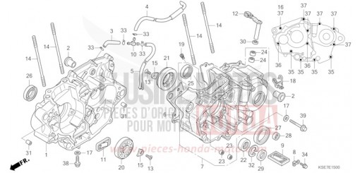 CRANKCASE CRF150RBS de 2025