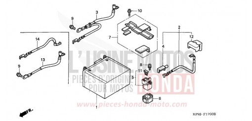 BATTERY SH1503 de 2003