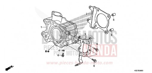 CYLINDER SH150ADE de 2014