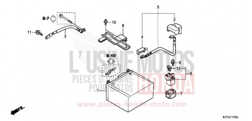 BATTERY SH150C de 2012