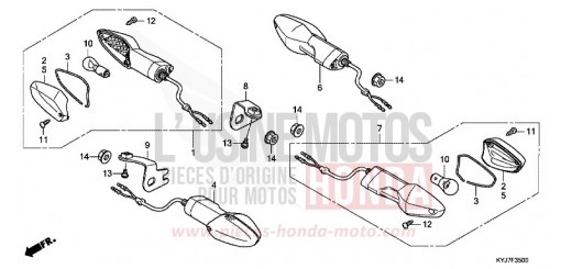 FRECCIA CBR250RD di 2013