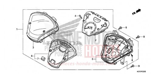 CONTACHILOMETRI SH150DD di 2013