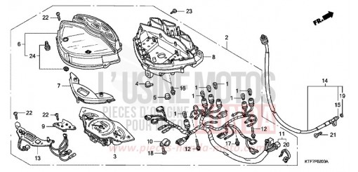 METER SH150R8 de 2008