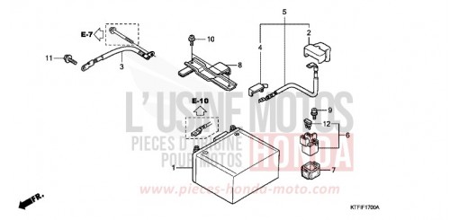 BATTERY SH150RA de 2010