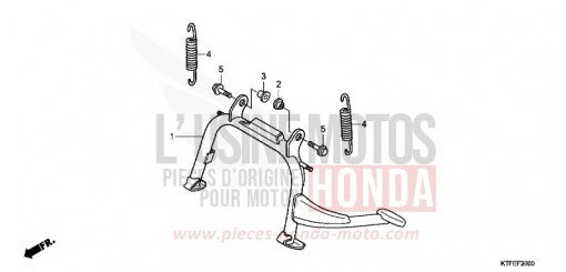 STAND SH150RC de 2012