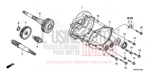 TRANSMISSION SH150RC de 2012