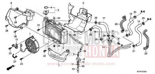 RADIATOR SH150RC de 2012