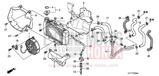 RADIATOR SH150S8 de 2008