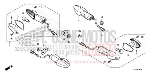 FRECCIA CBR250RF di 2015