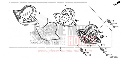CONTACHILOMETRI CBR250RG di 2016