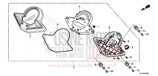 METER CBR250RAD de 2013