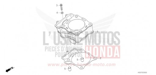 CYLINDER CRF250RS de 2025