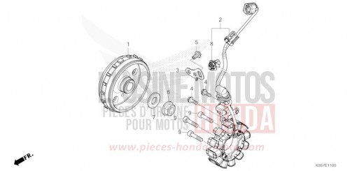 GENERATOR CRF250RS de 2025