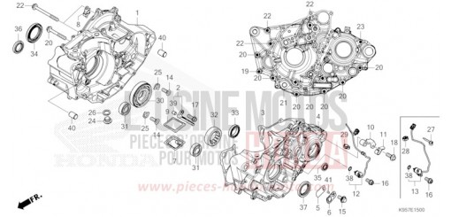 CRANKCASE CRF250RS de 2025