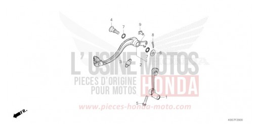 PEDAL CRF250RS de 2025