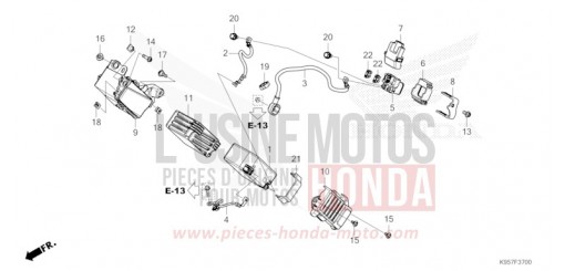 BATTERY CRF250RS de 2025