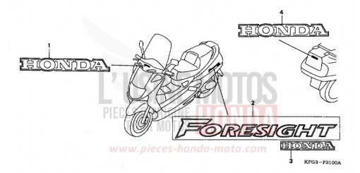 MARK/EMBLEM FES250X de 1999