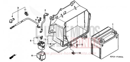 BATTERY FES250X de 1999