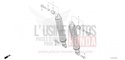 CLUTCH NX250L de 1990