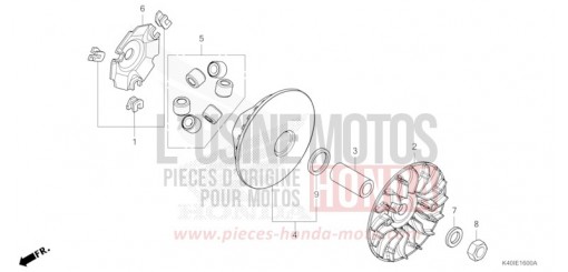 TRANSMISSION NX250L de 1990