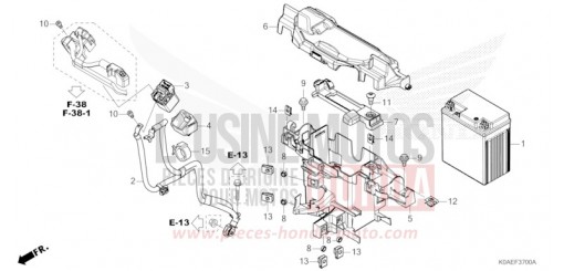 BATTERY CBF300NAN de 2022