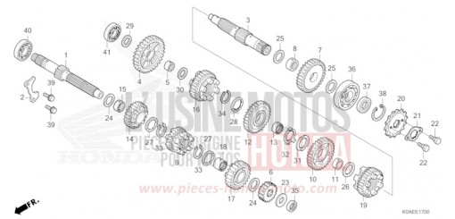 TRANSMISSION CBF300NAN de 2022