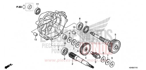 TRANSMISSION NSS300AD de 2013
